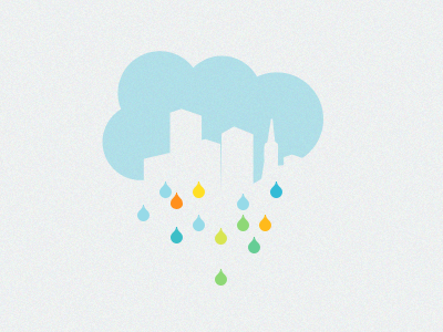 We're all just drops of the cloud.