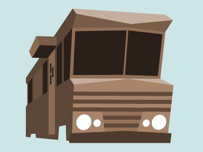 Winnebago In Progress illustration rv