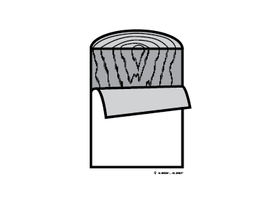 twtcb design illustration log paper twtcb wood