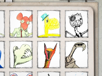 Sketchbook Interface grafighters interface sketchbook texture