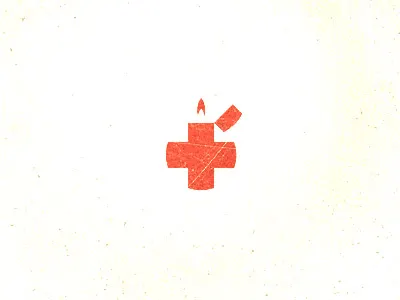 Zippo aid aid cross design fire fun help lighter logo mark unused zippo