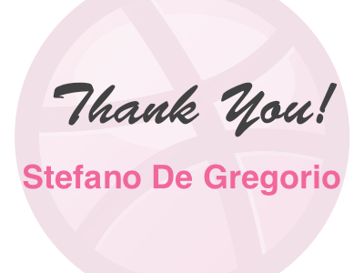 Thank You Stefano! thank you