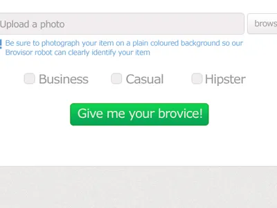 Brovisor simple form buttons checkboxes form