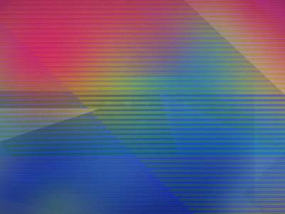 PRISM blue colors cover horizontal lines mixtape primary prism red yellow