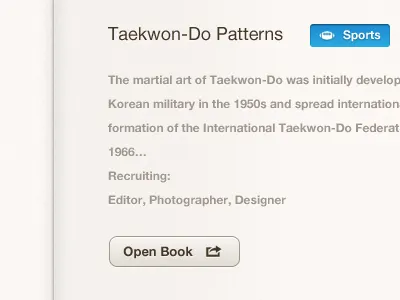 Sports blue book button design sport sports texture pattern ui user interface website