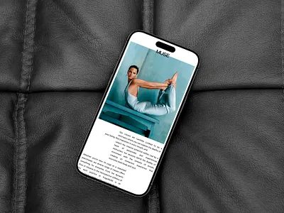 About page design for yoga studio design mobile design ui ux web design website yoga