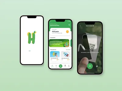 HEJO - Smart Waste Management & Recycling Incentive App UI app branding design graphic design hejo illustration mobile nature trident typography ui ux