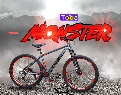 TOBA MONSTER advertising bicycle bicycles design graphic design marketing sport