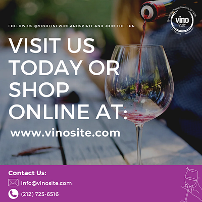 Instagram post - vinosite.com branding graphic design