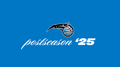 Orlando Magic 2025 Postseason Mock 2025 branding design orlando magic social media sports