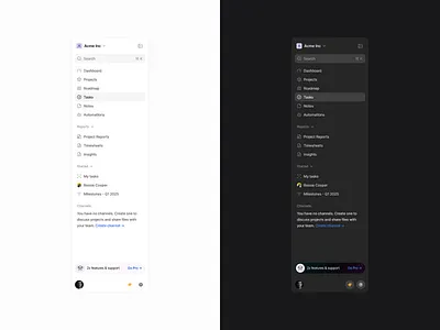 Sidebar Menu app design system menu nav menu navigation navigation menu product design sidebar sidebar menu ui
