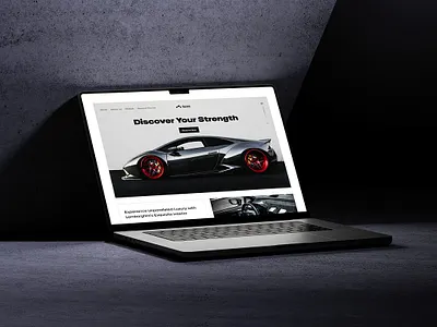 Nexoro - Luxury Car Landing Page booking car cars clean design drive homepage landing page luxury minimalist rental car sport car ui ux vehicle web design website