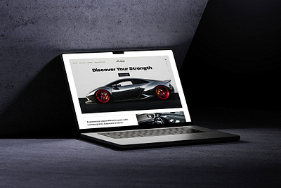 Nexoro - Luxury Car Landing Page booking car cars clean design drive homepage landing page luxury minimalist rental car sport car ui ux vehicle web design website