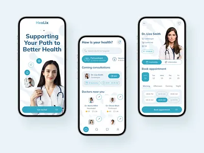 Telemedicine app app design telemedicine ui ux