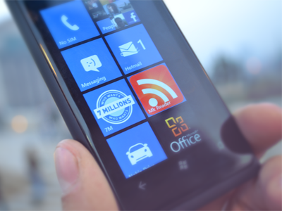 WP7 Tile Icon app application icon livethile metro millionare phone smartphone tile windows windows phone