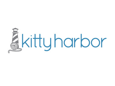 Dribble Kittyharbor logo typography