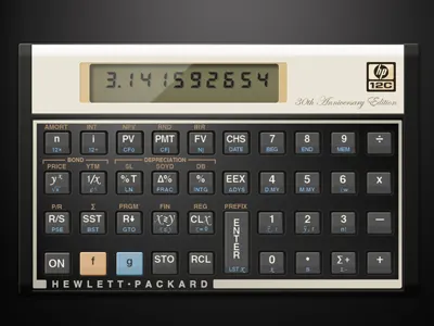 HP 12C calculator hp