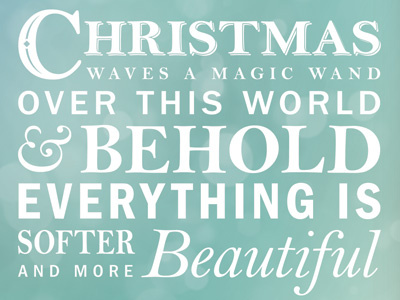 Xmas Typography 2 christmas quote typography xmas