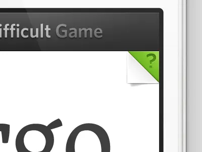 Font Game 3: The Font Who Loved Me app font game interface ios iphone ui user interface