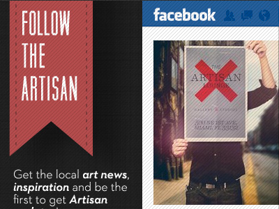 The Artisan Lounge - Web Redesign & Branding branding redesign social media web