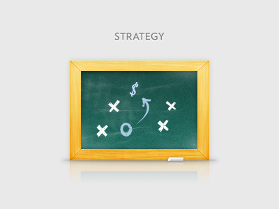 Strategy chalk icon icons texture ui wood