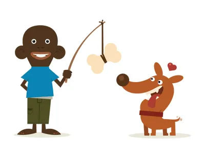 The Incredible Adventure Of Funny Dog adventure bone comic dog funny love sketch