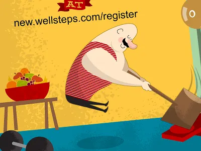 Barnabas McStong circus corporate game hammer health healthy mallet strong wellness