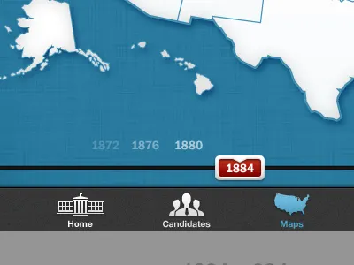 Simple Timeline icons ios ipad slider timeline