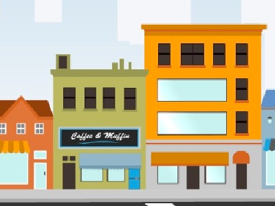 City Streets city explainer video illustration