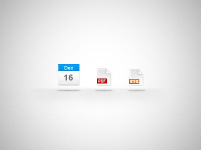 Website Icons calendar document html icons page pdf website