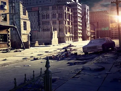 Soul Reaper cg comic book illustration matte painting
