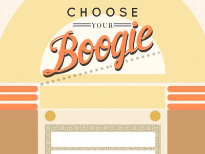 Boogie texture typography ui web