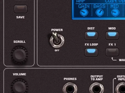 Audio GUI app controls buttons controls dials gui iphone modern music sliders ui user interface web elements