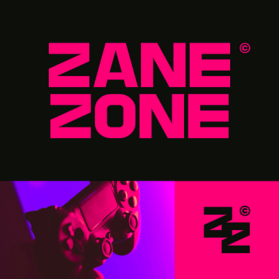 Zane Zone Gaming Branding gaming gaming brand logo vector