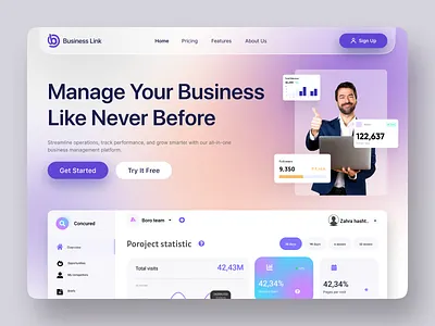 Business - Agency Website Design agency apartement app architecture branding business dashboard design deashboard design graphic design illustration logo manag manage ui web design website