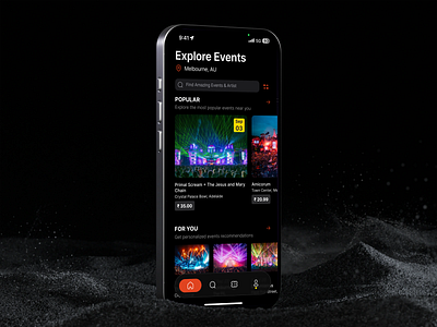 Book My Event - Mobile App app design illustration ui design ux