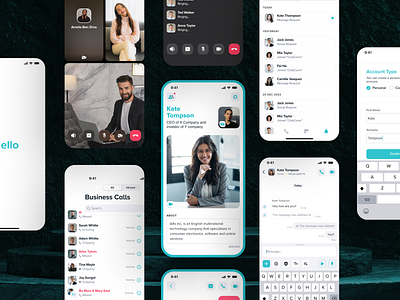 Chatting - Mobile App app branding design ui ui design ux