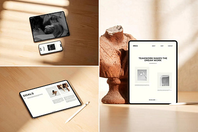 Breza iPad Mockup brand branding device mockup ipad mockup mockup