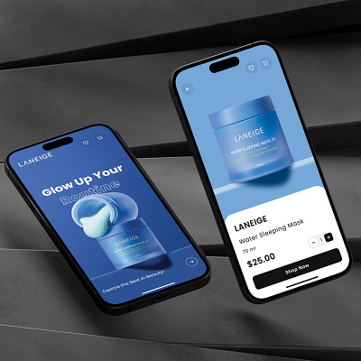 Skin Care App Design app branding concept customized beauty ios logo minimal skin analysis skin care products skin health skincare routine startup