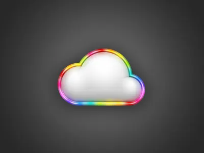 Cloud cloud icon