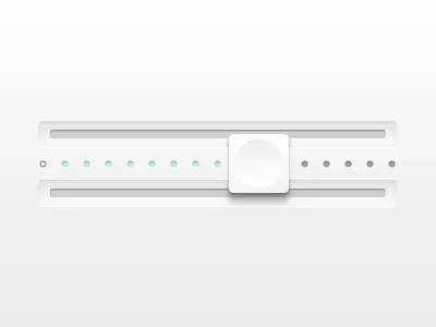 Ski Slider cool futuristic interface original simple slider stylish ui user
