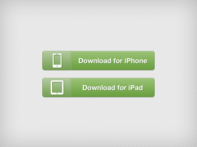 iOS Download buttons button download ios ipad iphone