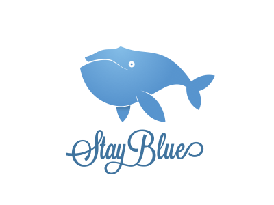 Stay Blue illustration