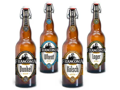 Franconia Beer Packaging beer design packaging
