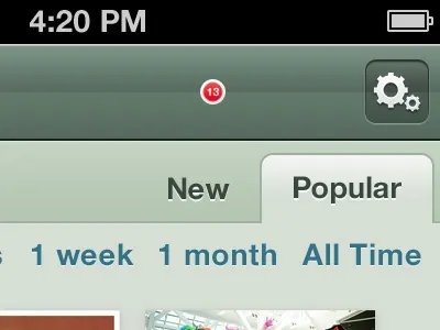 App Design Practice app grey icons ios iphone settings
