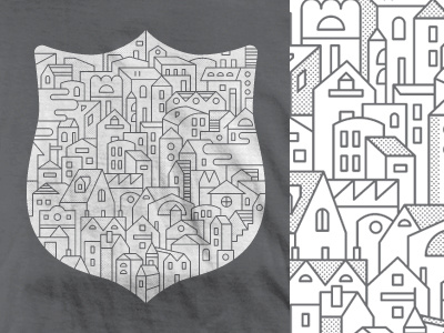 Community Builder design illustration shirt