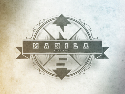 Manila crest illustration manila noma philippines shirt soma