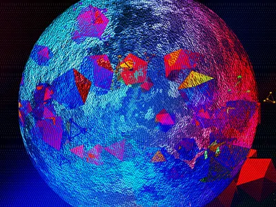 Moonlighteroid area105 moon