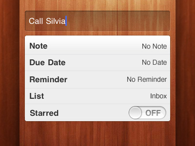 Wunderlist Concept concept gui list task ui wunder wunderlist