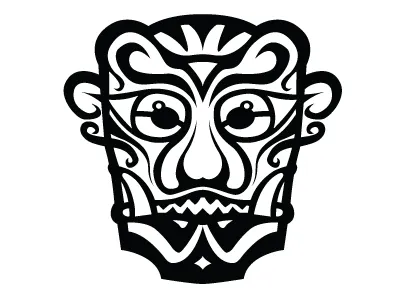 First Shot - Mask no1 black and white first shot mask